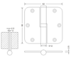 door hinge