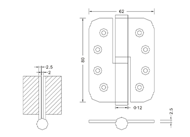 swing door hinges